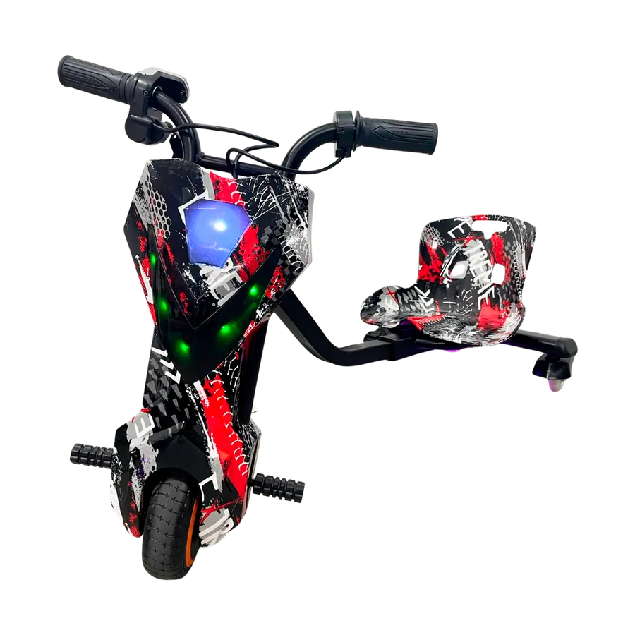 Triciclo Elétrico Drift Radical Vermelho